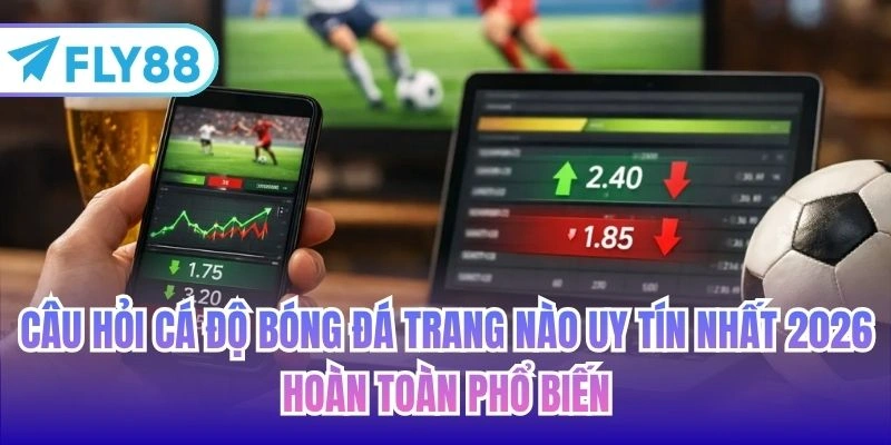 Câu hỏi cá độ bóng đá trang nào uy tín nhất 2026 hoàn toàn phổ biến